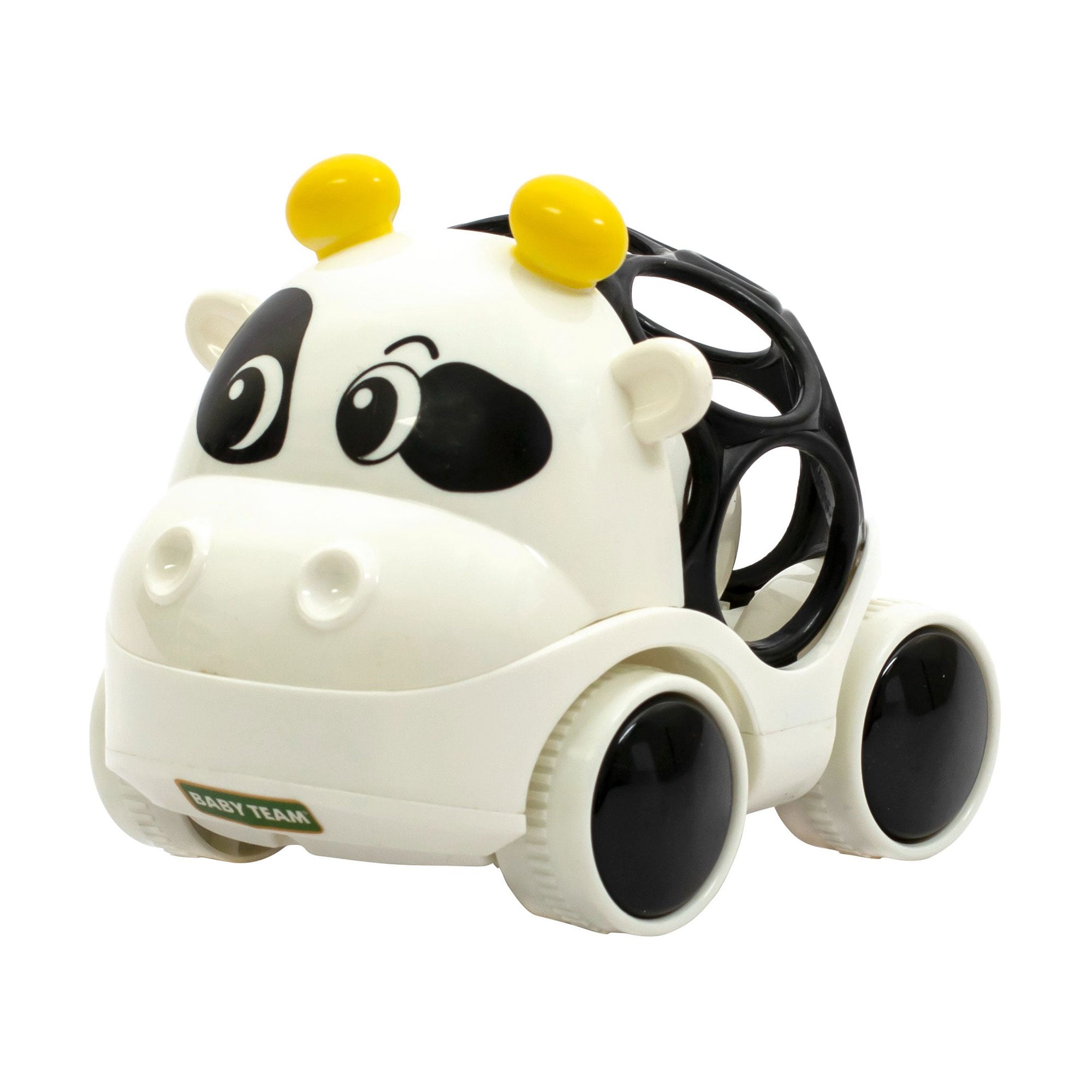 

Дитяча іграшка-брязкальце Baby Team Машинка-корова, від 6 місяців, 16*10.5*9 см (8413)