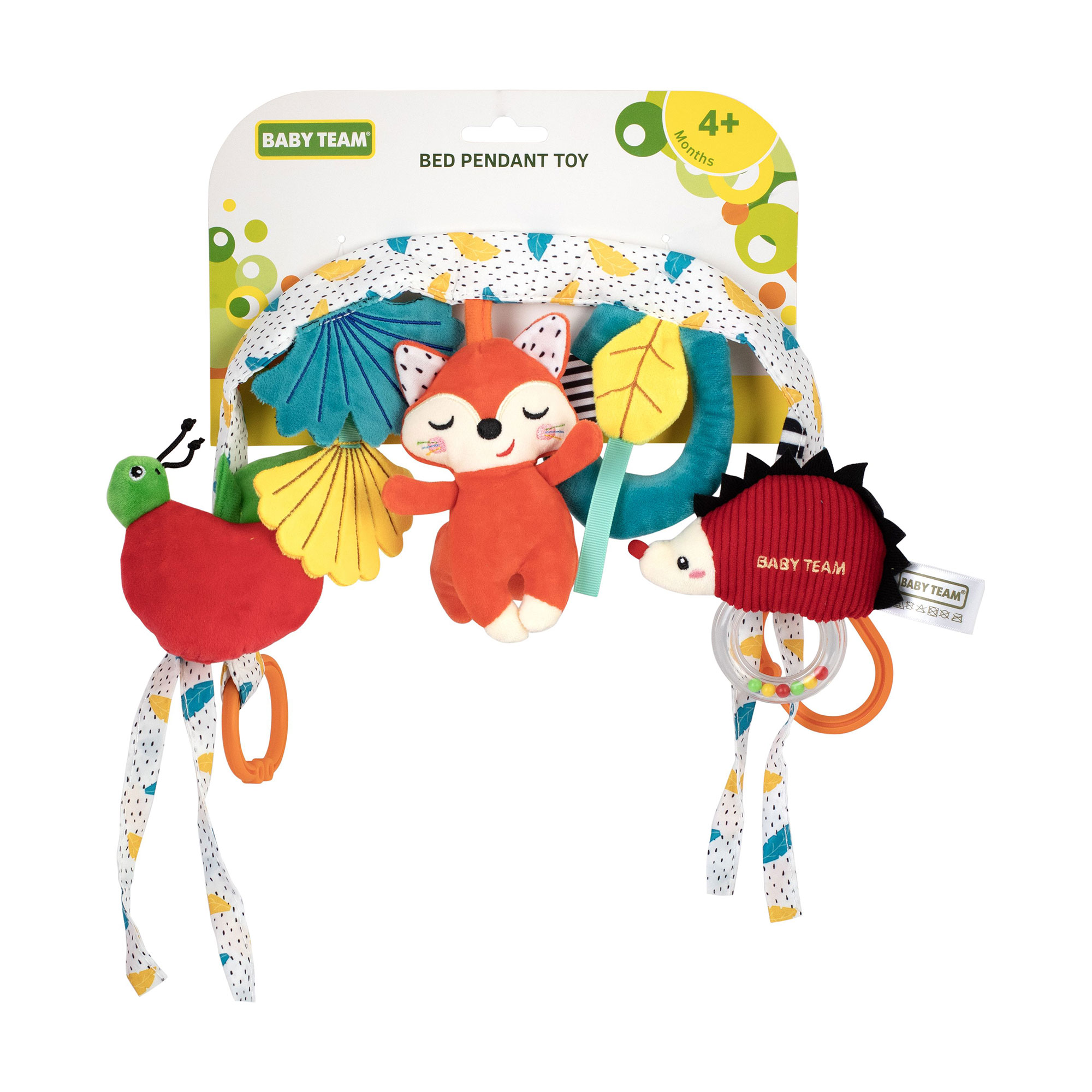 

Розвивальна іграшка-підвіска на ліжечко Baby Team, від 4 місяців, 32*29*6 см (8581)