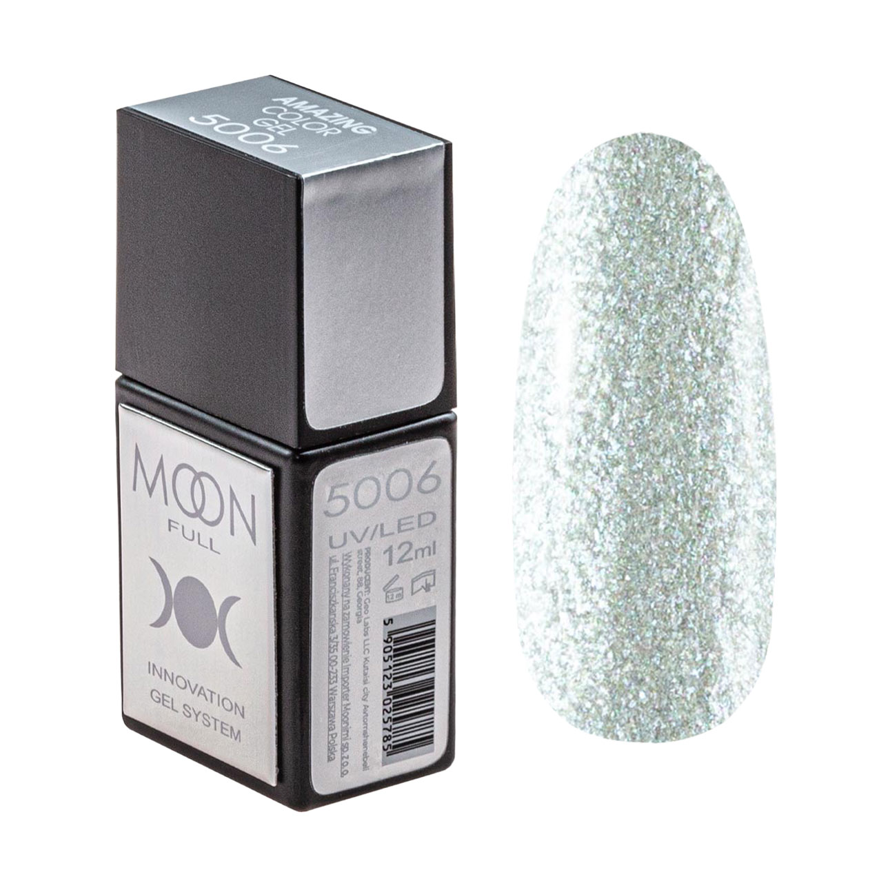 

Гель-лак для нігтів Moon Full Amazing Color Gel Polish 5006, 12 мл
