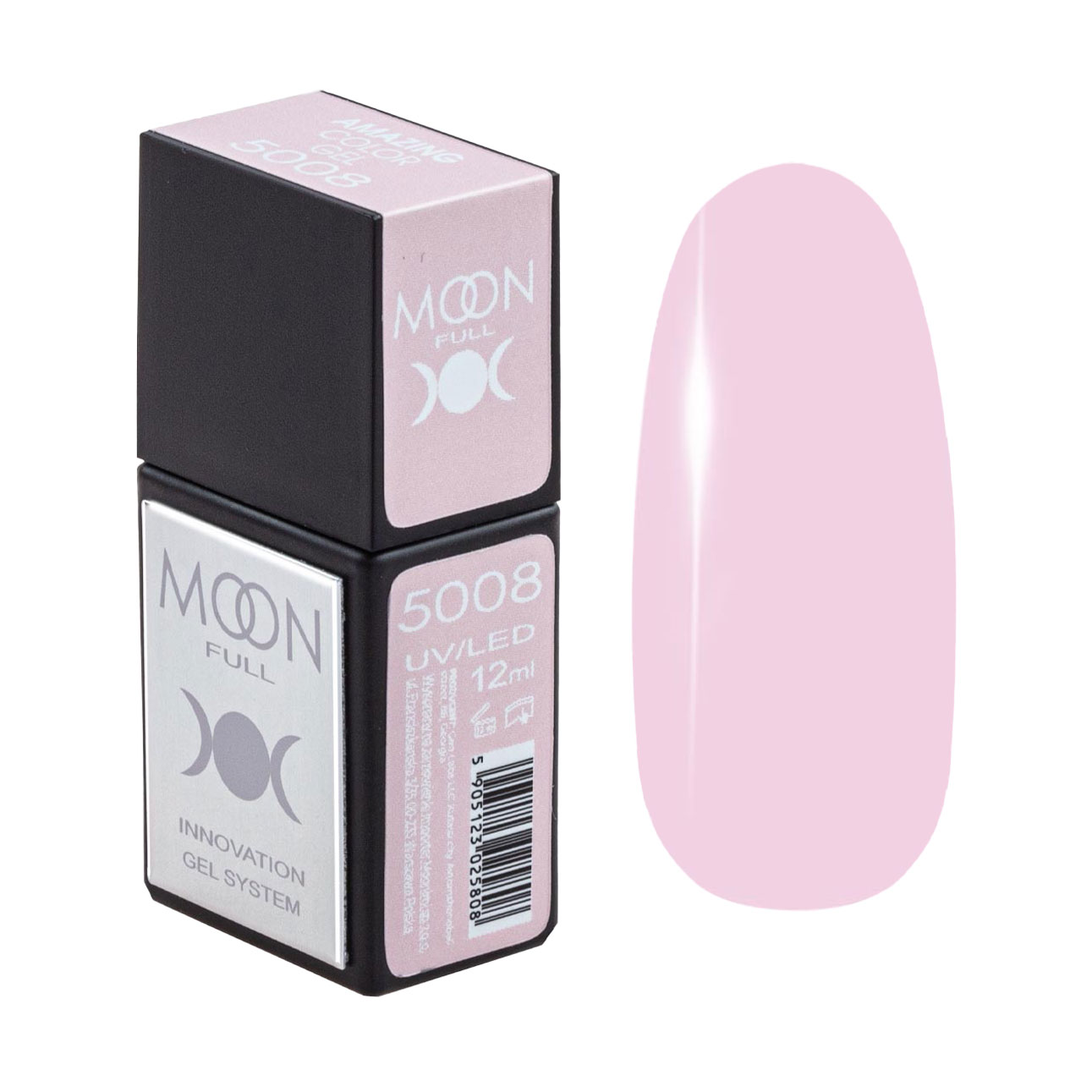 

Гель-лак для нігтів Moon Full Amazing Color Gel Polish 5008, 12 мл