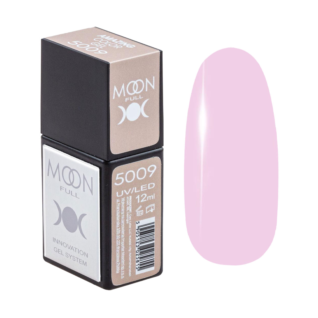 

Гель-лак для нігтів Moon Full Amazing Color Gel Polish 5009, 12 мл