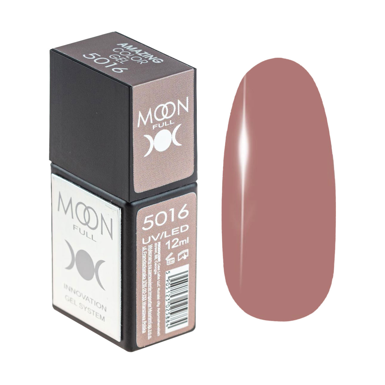 

Гель-лак для нігтів Moon Full Amazing Color Gel Polish 5016, 12 мл