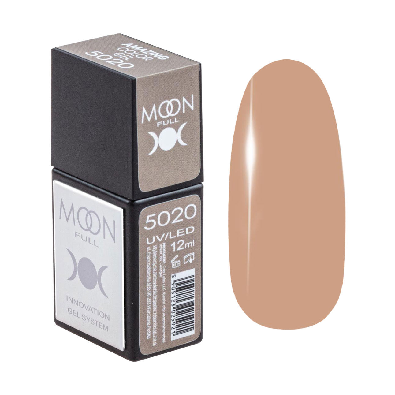 

Гель-лак для нігтів Moon Full Amazing Color Gel Polish 5020, 12 мл