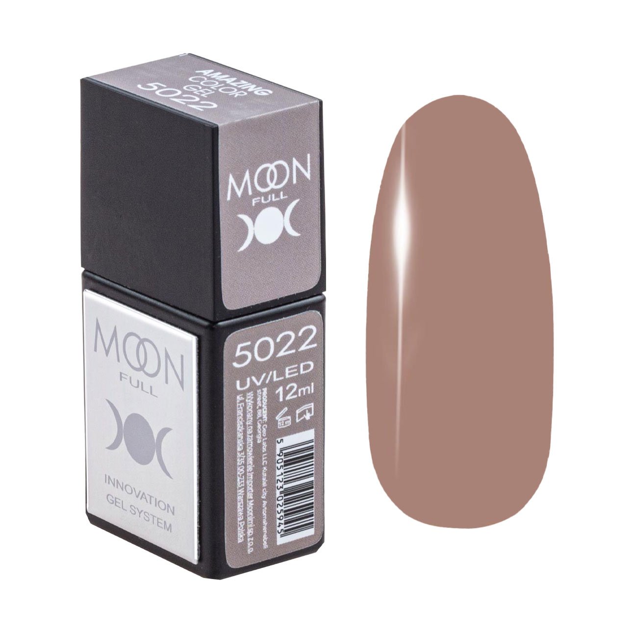 

Гель-лак для нігтів Moon Full Amazing Color Gel Polish 5022, 12 мл