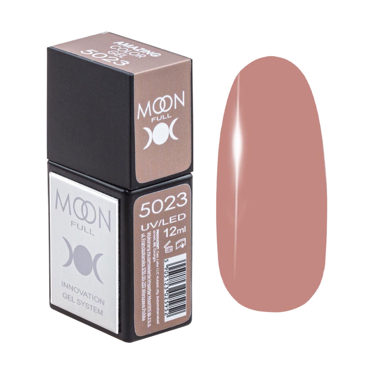 

Гель-лак для нігтів Moon Full Amazing Color Gel Polish 5023, 12 мл