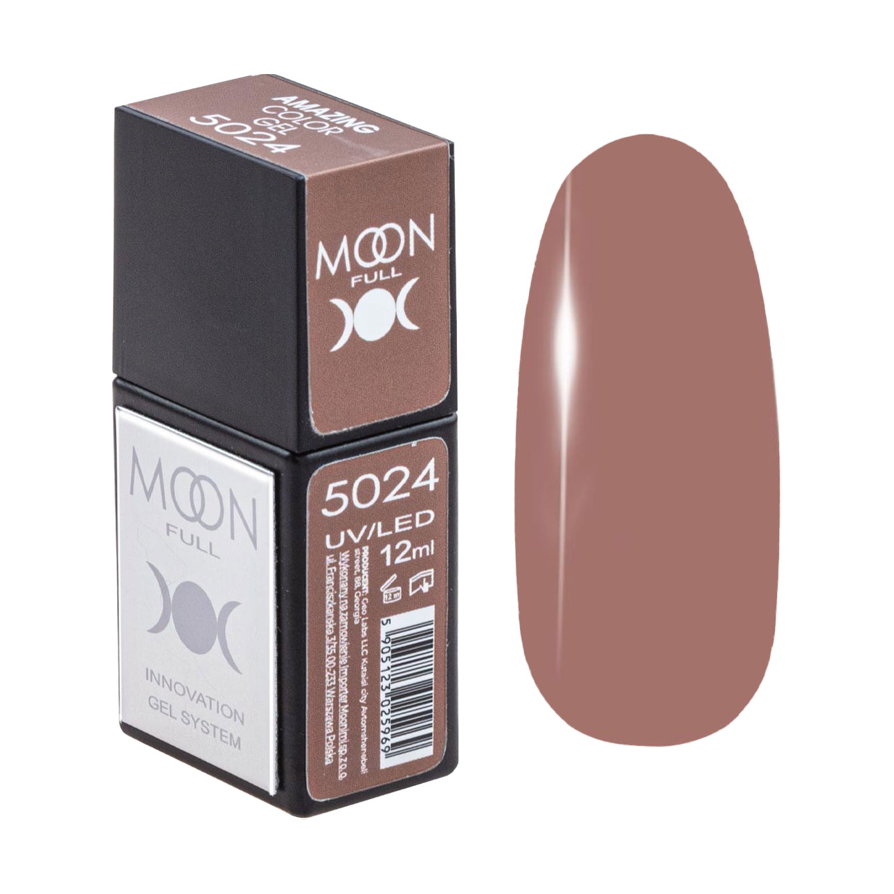 

Гель-лак для нігтів Moon Full Amazing Color Gel Polish 5024, 12 мл