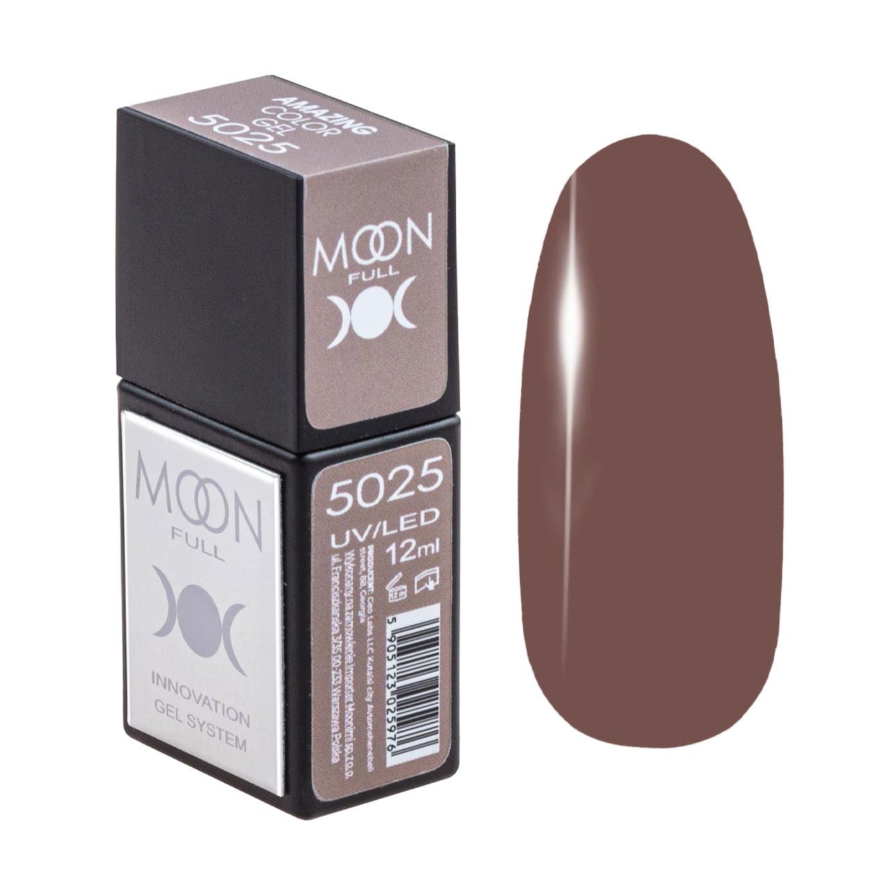 

Гель-лак для нігтів Moon Full Amazing Color Gel Polish 5025, 12 мл