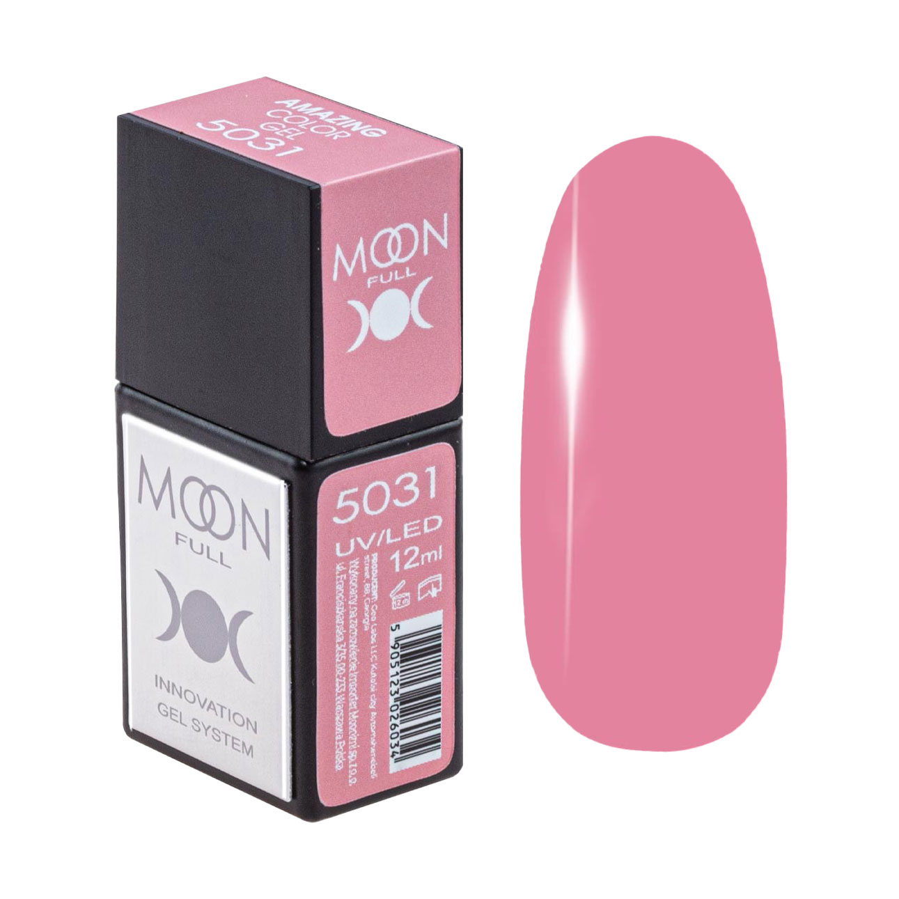 

Гель-лак для нігтів Moon Full Amazing Color Gel Polish 5031, 12 мл