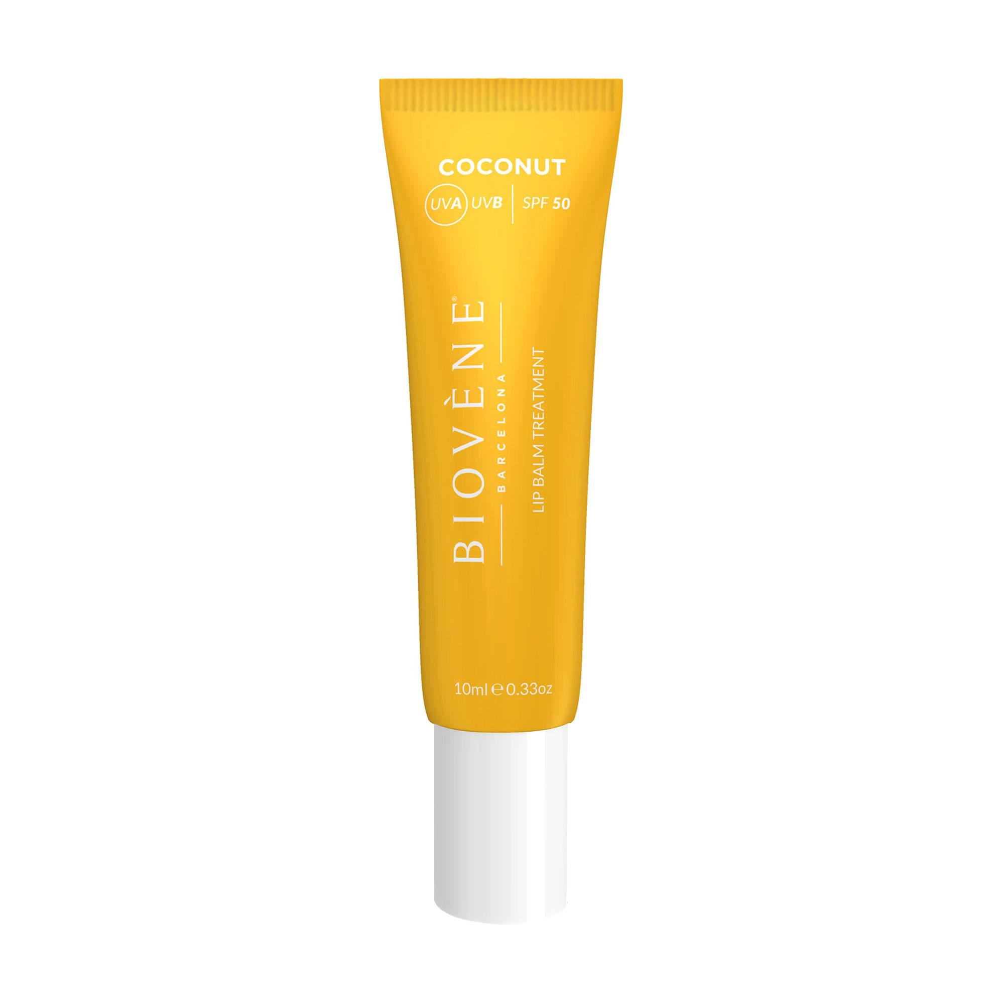 

Бальзам для губ Biovene Coconut Water Resistant Lip Balm Treatment, SPF 50, 10 мл