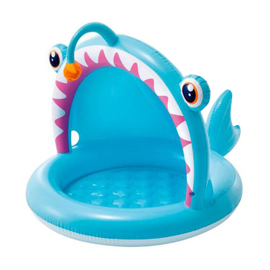 

Дитячий надувний басейн Intex Риба-вудильник, від 1 року, 127*102*86 см (58419)