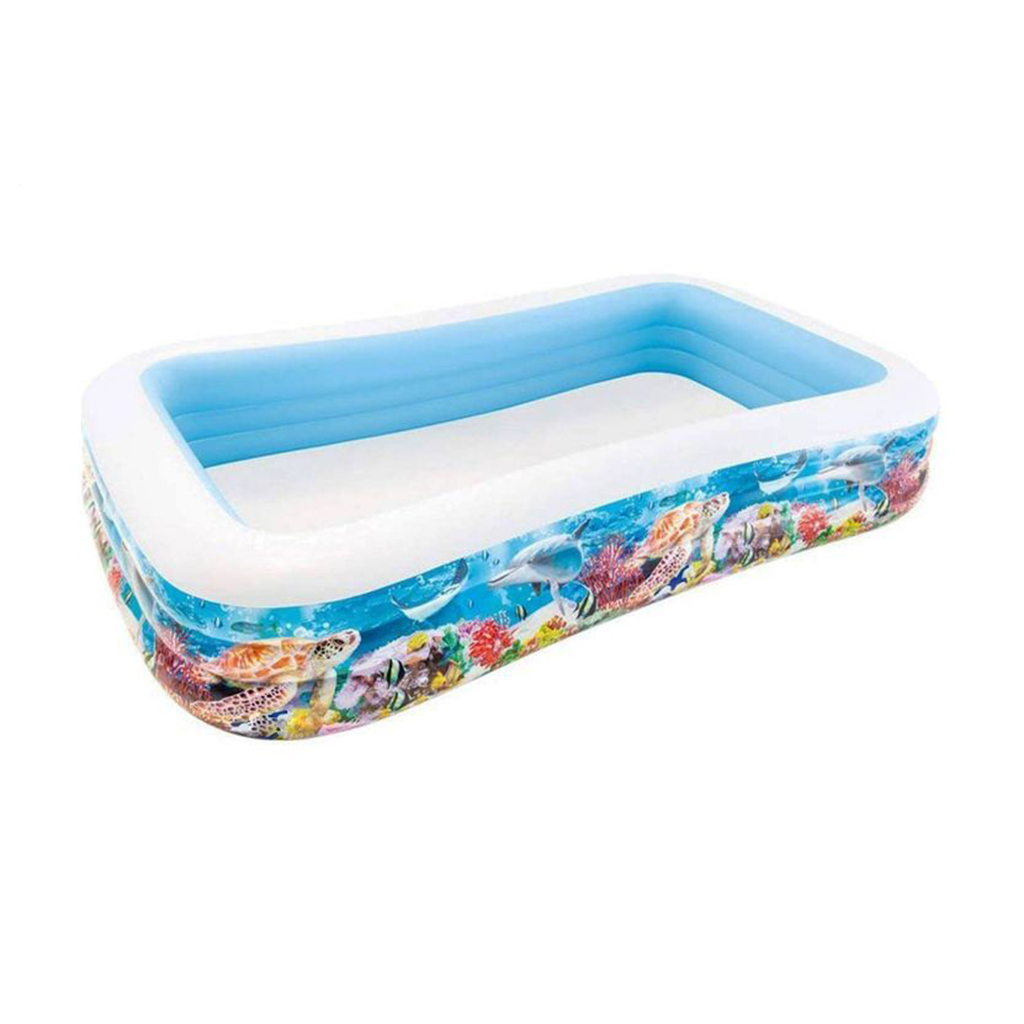 

Дитячий надувний басейн Intex Sealife від 6 років, 305*183*56 см (58485)
