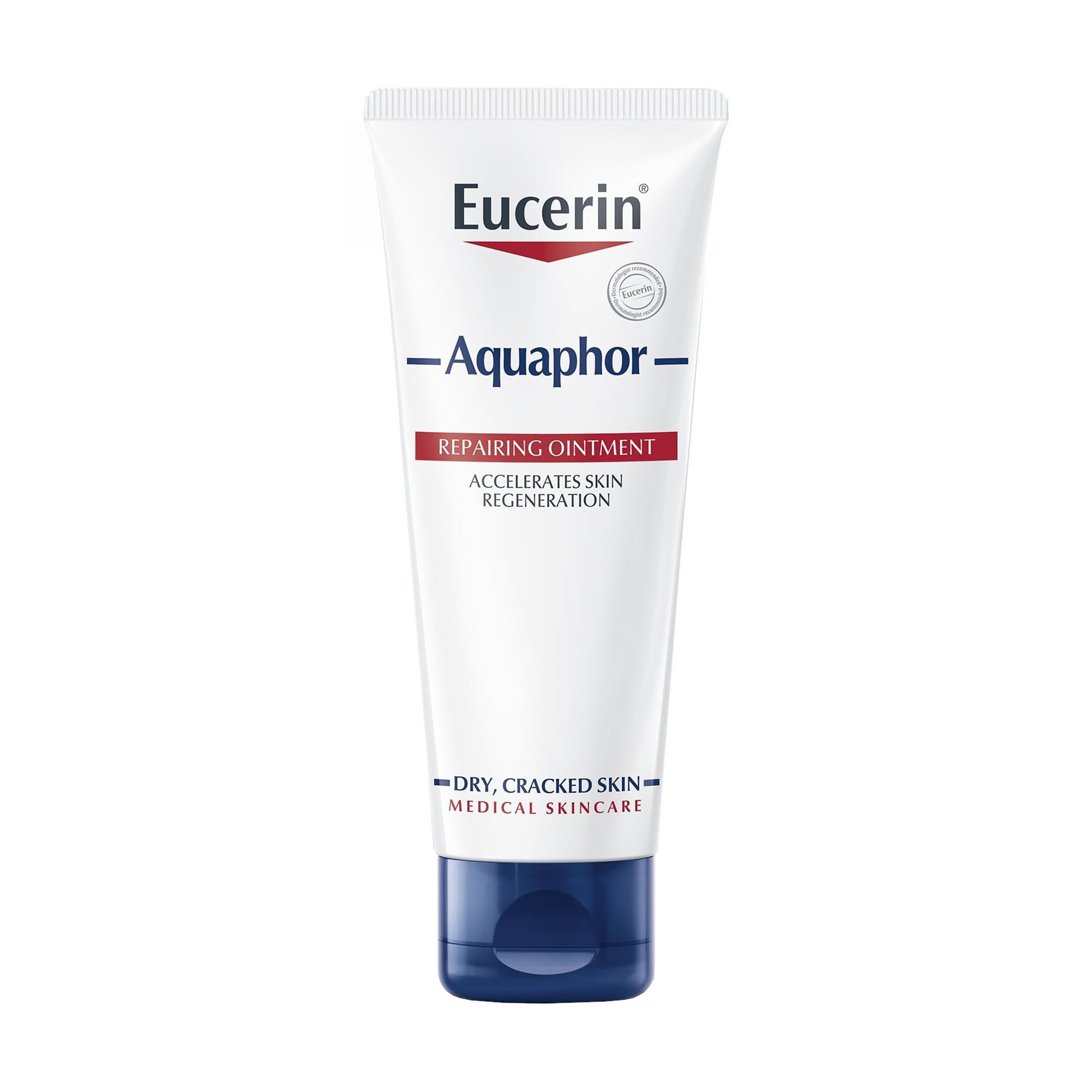 

Відновлювальний бальзам для подразненої та пошкодженої шкіри Eucerin Aquaphor Protect & Repair Salbe заспокійливий, 220 мл