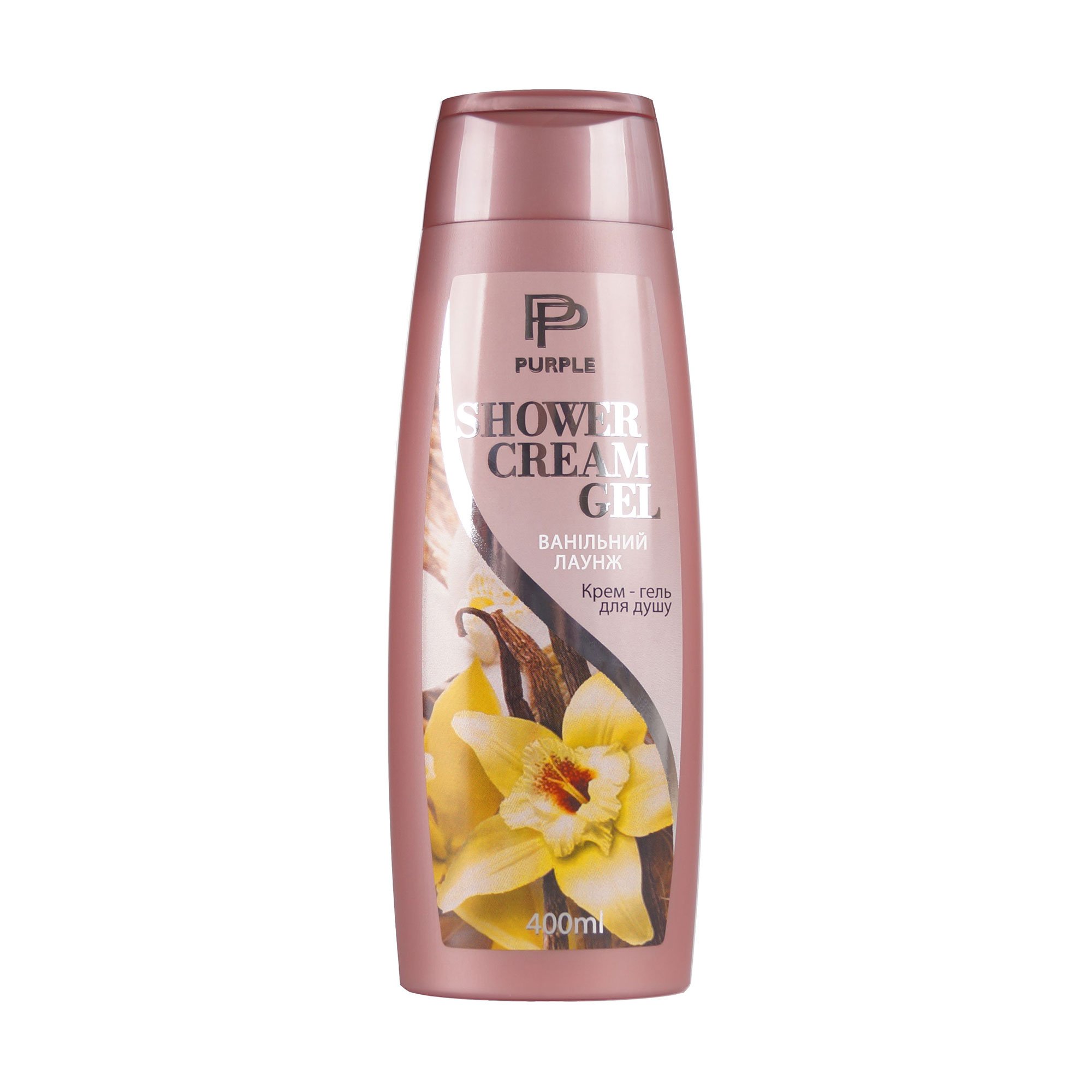 

Крем-гель для душу PURPLE Shower Cream Gel Ванільний лаунж, 400 мл