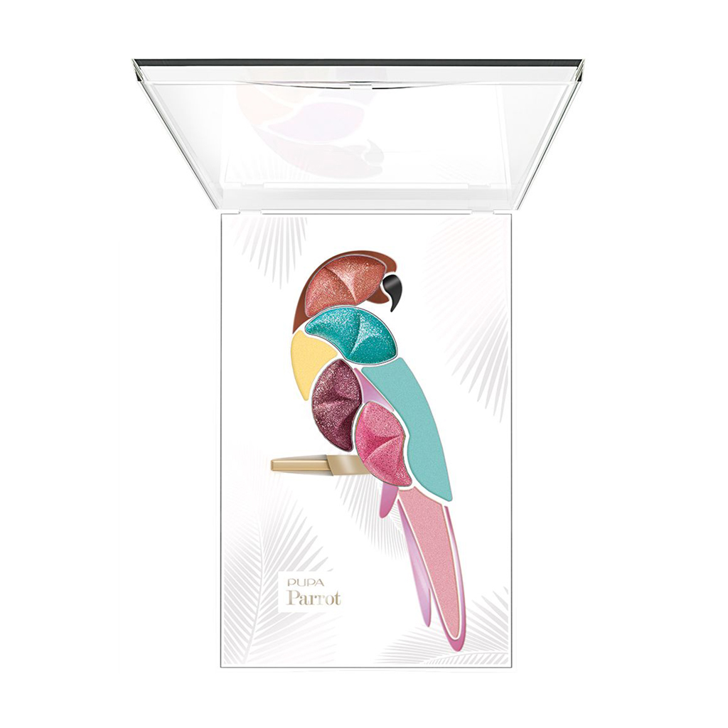 Палетка тіней для макіяжу очей Pupa Beauty Kits Parrot 002 Bahia, 14.8 г