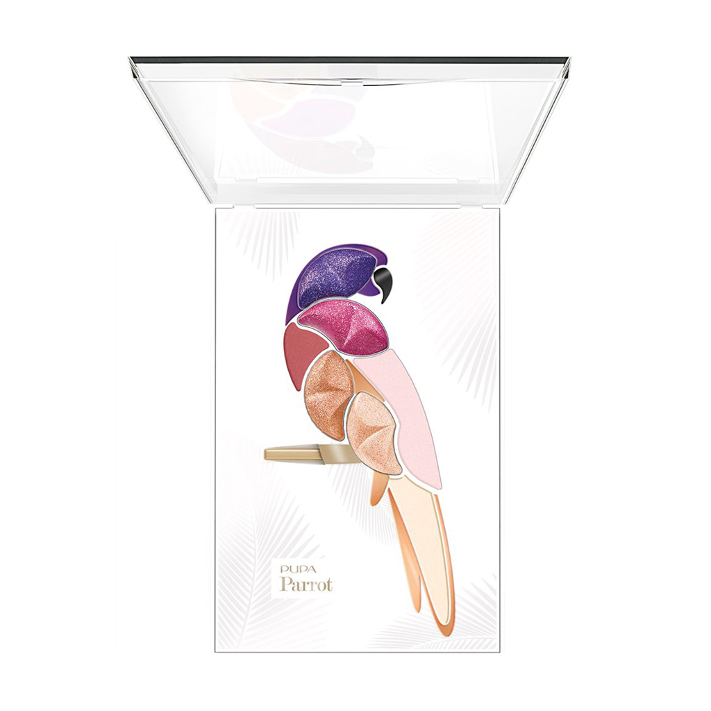 Палетка тіней для макіяжу очей Pupa Beauty Kits Parrot 004 Copacabana, 14.8 г