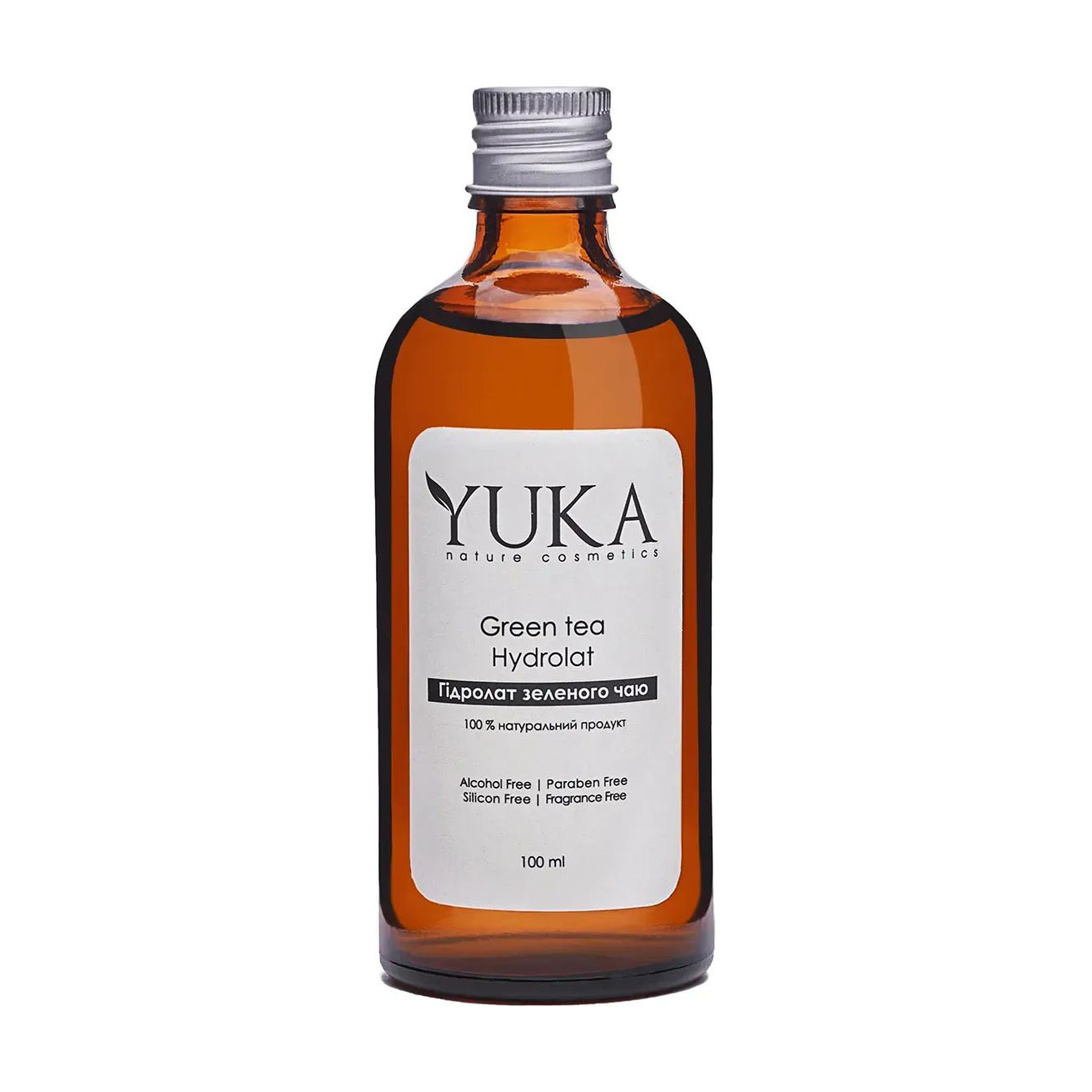 

Гідролат для обличчя, тіла та волосся Yuka Green Tea Hydrolat, 100 мл