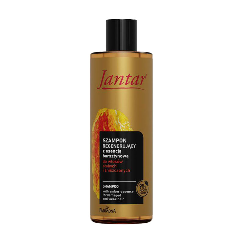 

Шампунь Farmona Jantar Regenerating Shampoo With Amber Essence для ослабленого та пошкодженого волосся, 300 мл