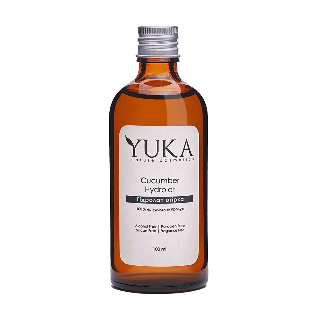 

Гідролат для обличчя, тіла та волосся Yuka Cucumber Hydrolat, 100 мл