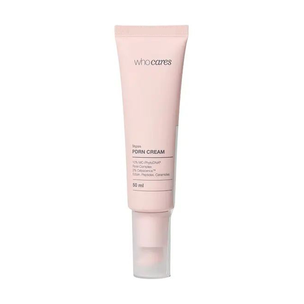 

Зволожувальний крем для обличчя Who Cares Vegan PDRN Cream із веганськими полінуклеотидами, 50 мл