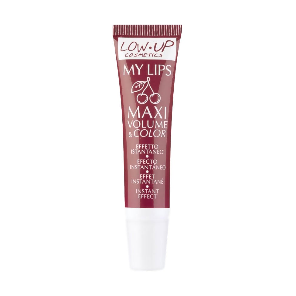 

Блиск для збільшення об'єму губ Low Up Cosmetics My Lips Maxi Volume & Color Вишня, 10 мл