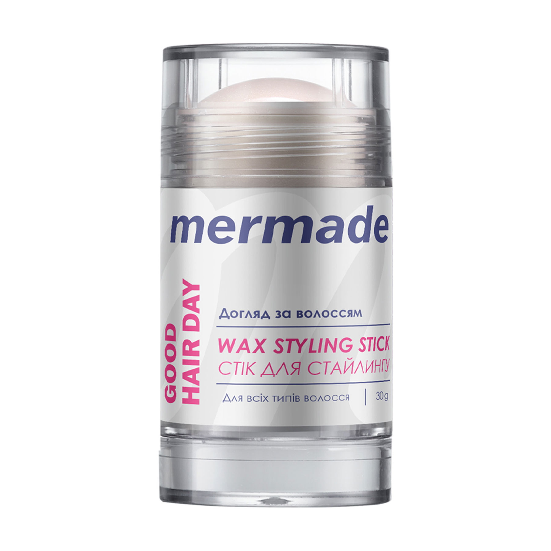 

Уцінка! Восковий стік для стайлінгу волосся Mermade Good Hair Day Wax Styling Stick, 30 г