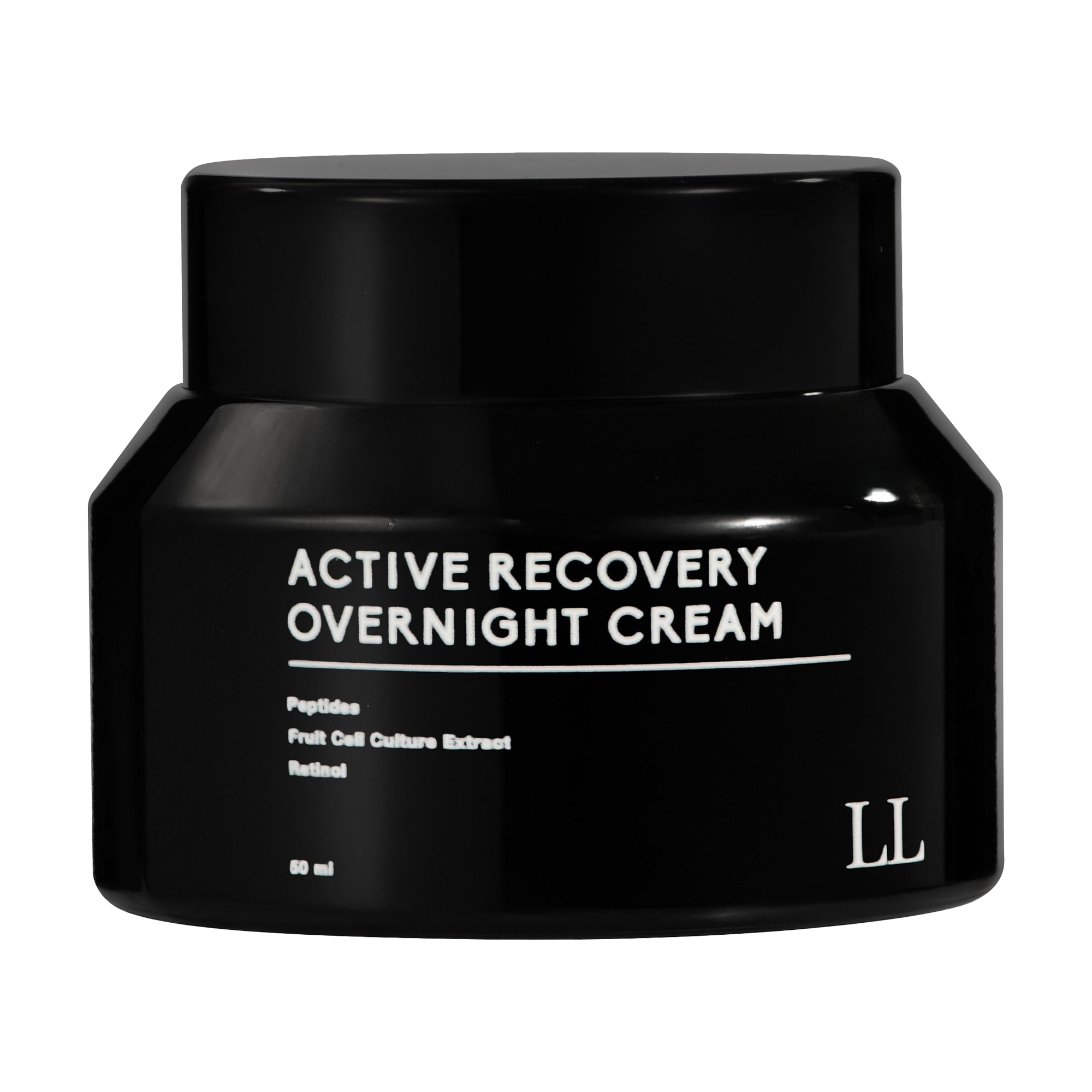 

Відновлювальний нічний крем для обличчя Love & Loss Active Recovery Overnight Cream з ретинолом, пептидами та стовбуровими клітинами яблук, 50 мл