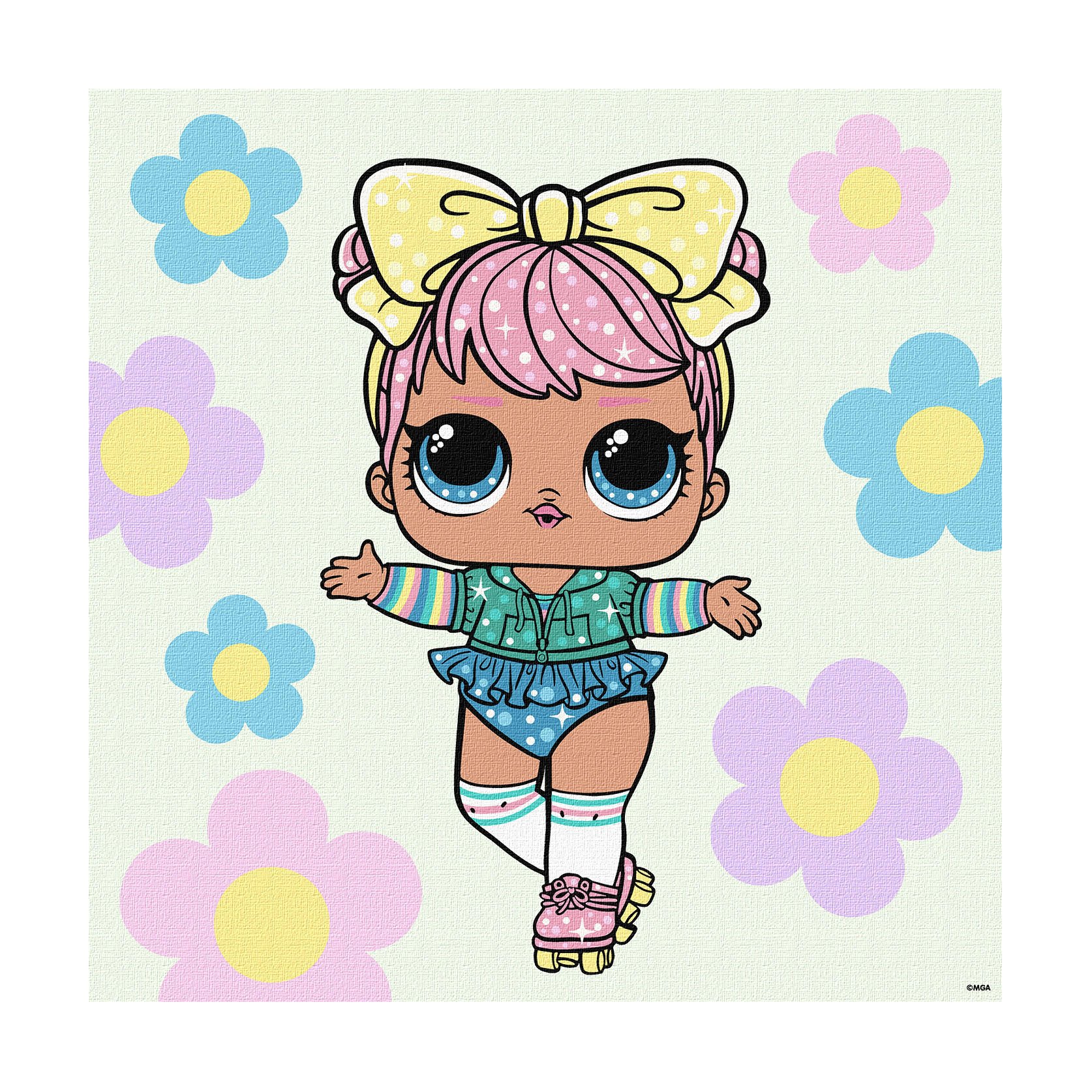 

Картина за номерами Ideyka L.O.L. Surprise! Spring Bling Dawn, 40*40 см (KHO1101)