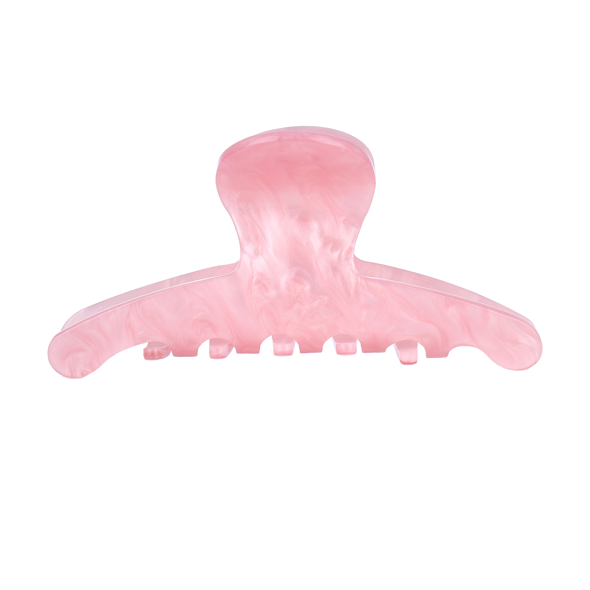 

Заколка-краб для волосся Tito Beauty Ameli перламутр, рожева, 1 шт