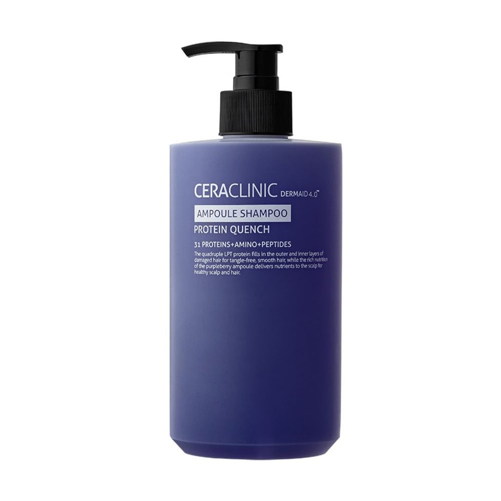 

Шампунь для волосся Ceraclinic Dermaid 4.0 Ampoule Shampoo Protein Quench з протеїнами, 500 мл