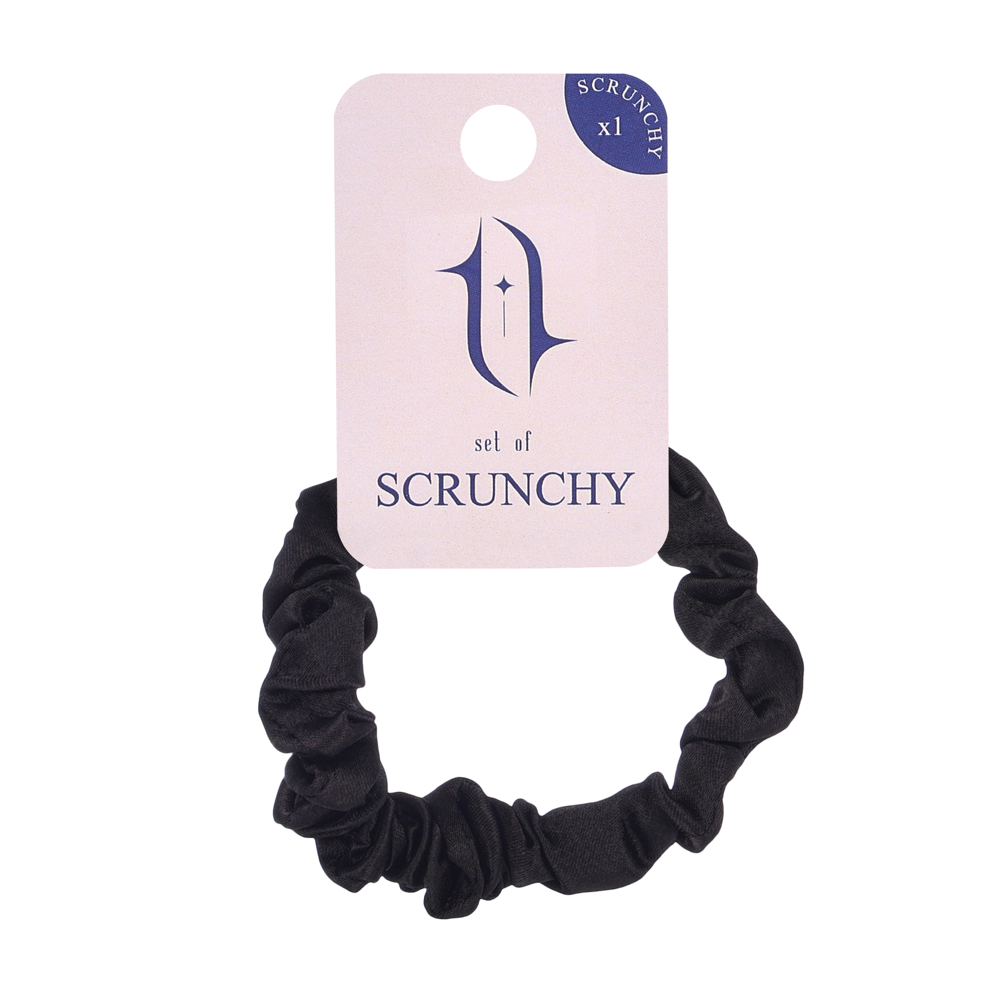 

Резинка для волосся Tito Beauty, чорна, 1 шт