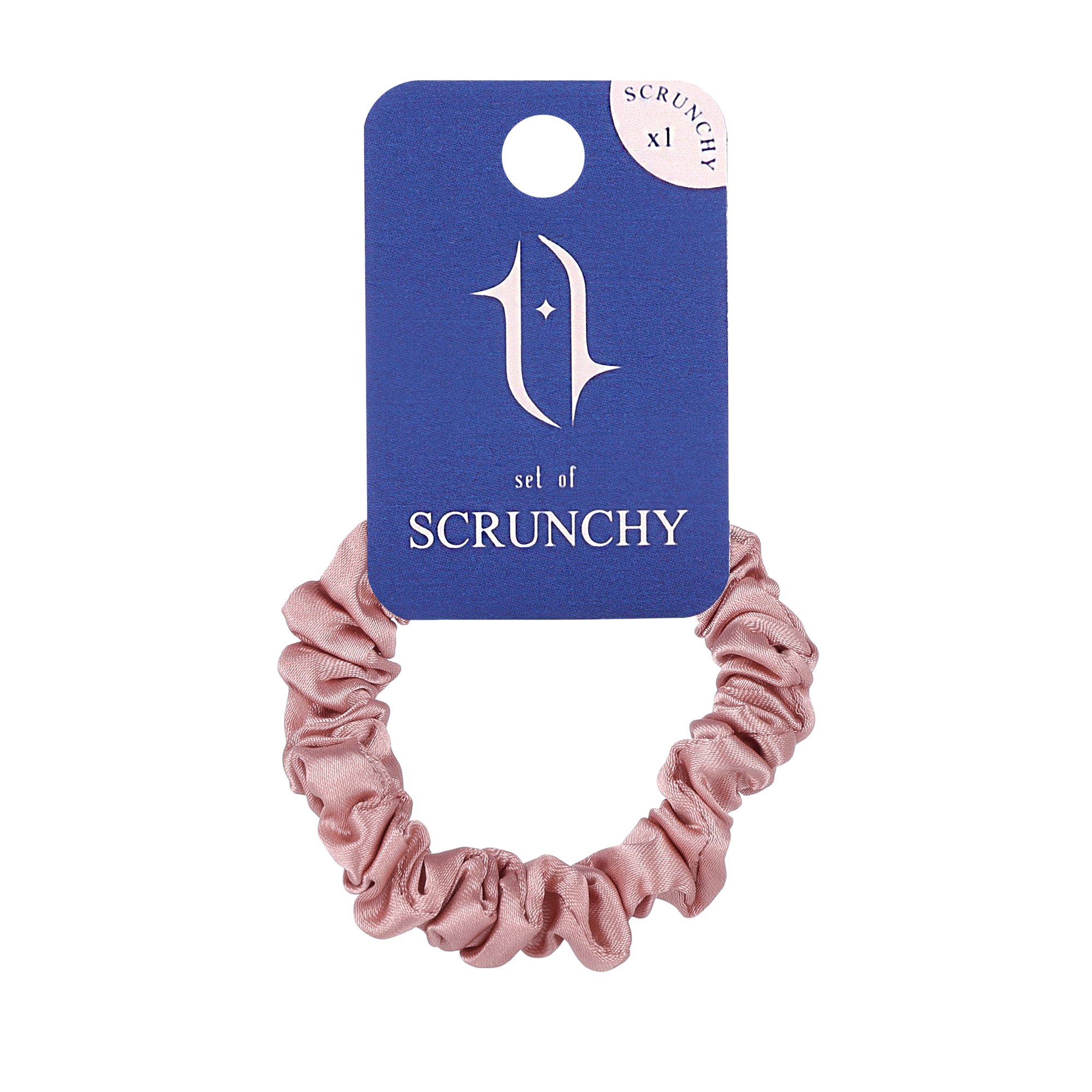 

Резинка для волосся Tito Beauty, пастельно-рожева, 1 шт