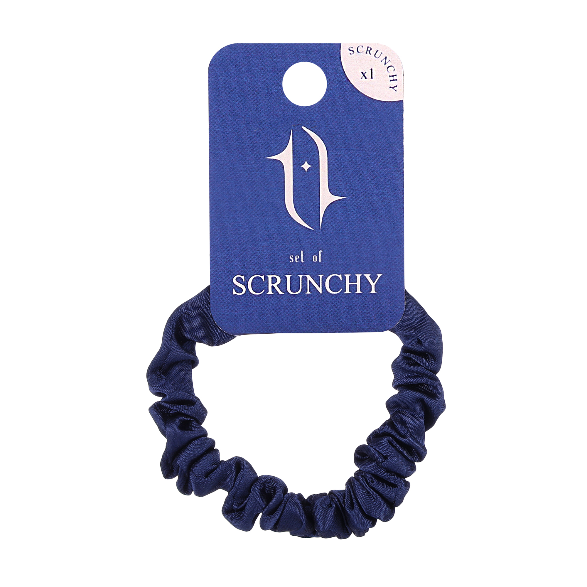 

Резинка для волосся Tito Beauty, темно-синя, 1 шт