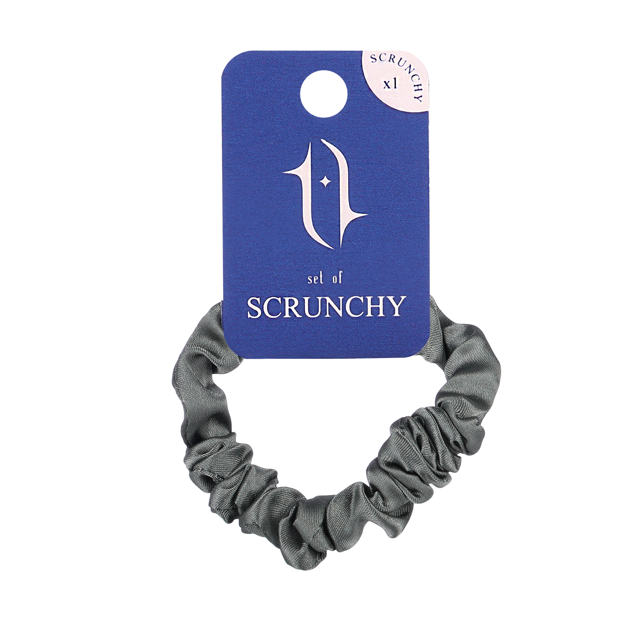 

Резинка для волосся Tito Beauty, темно-сіра, 1 шт