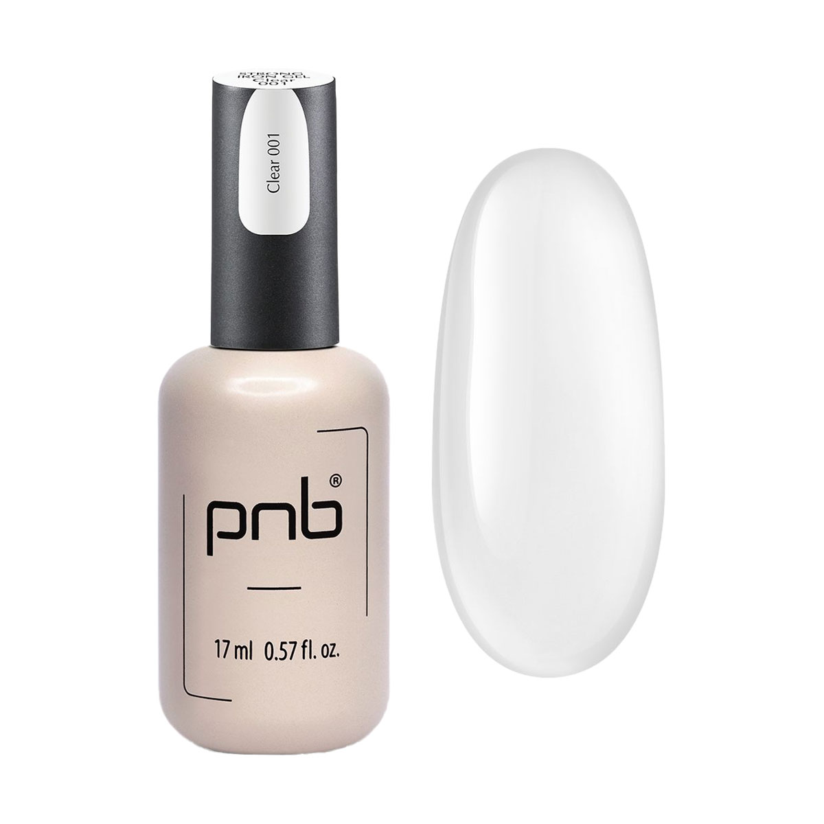 

Гель для моделювання нігтів PNB Strong Iron Gel 001 Clear, 17 мл