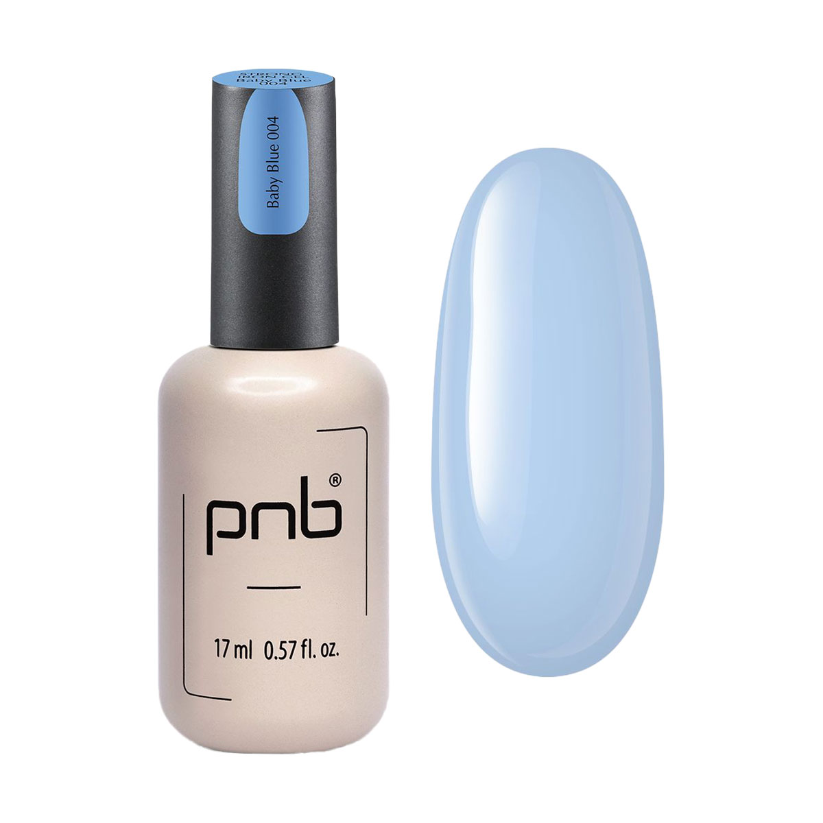 

Гель для моделювання нігтів PNB Strong Iron Gel 004 Baby Blue, 17 мл
