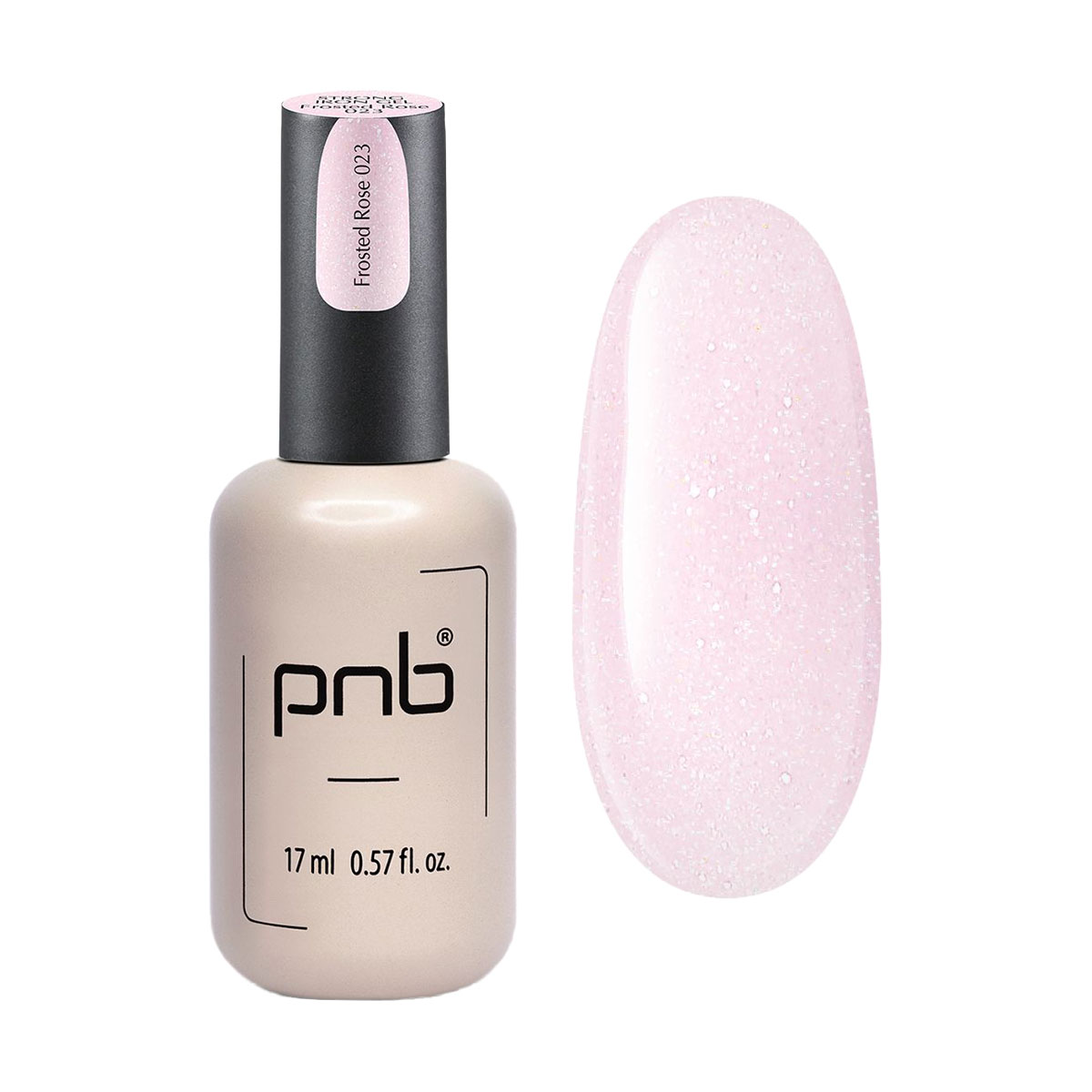 

Гель для моделювання нігтів PNB Strong Iron Gel 023 Frosted Rose, 17 мл