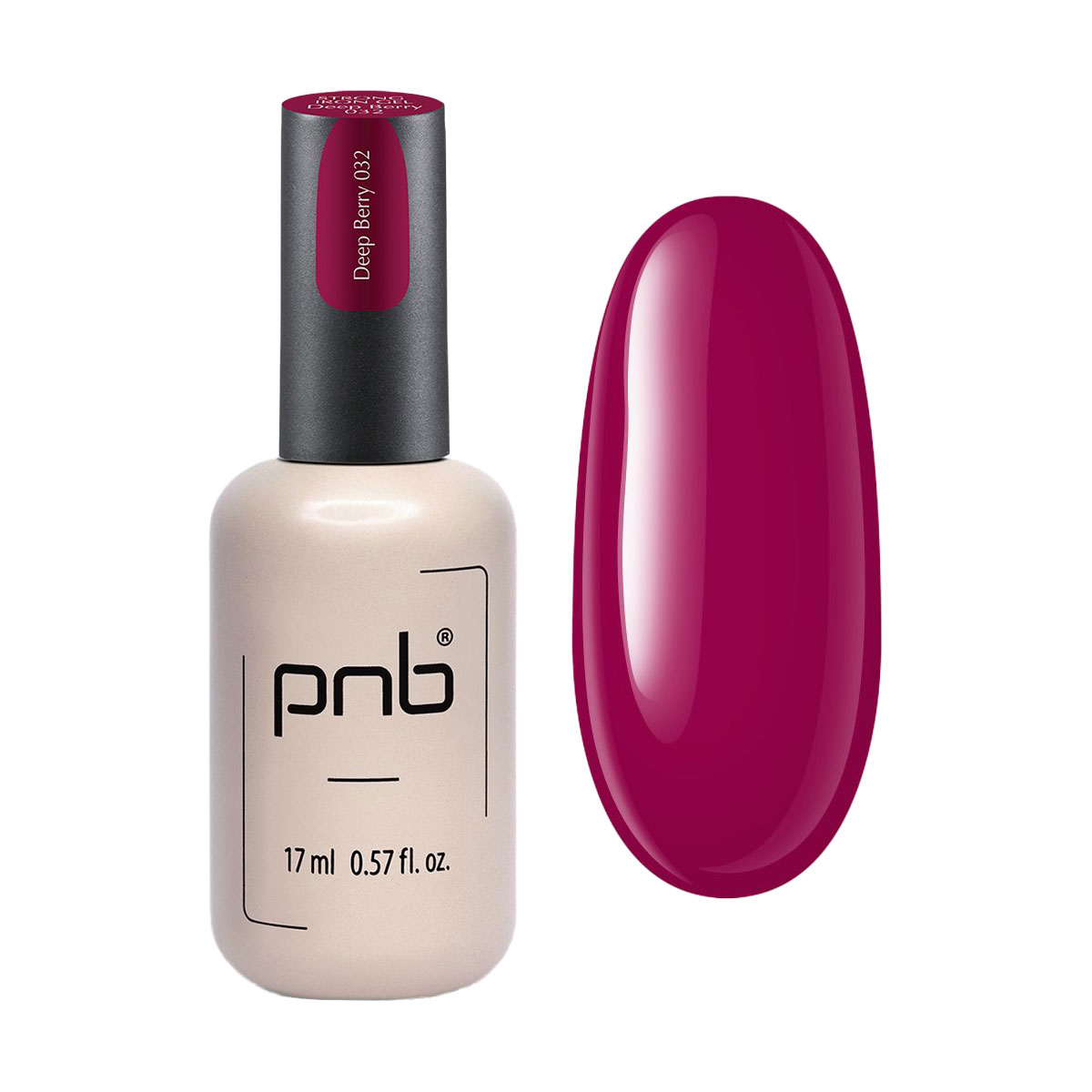 

Гель для моделювання нігтів PNB Strong Iron Gel 032 Deep Berry, 17 мл