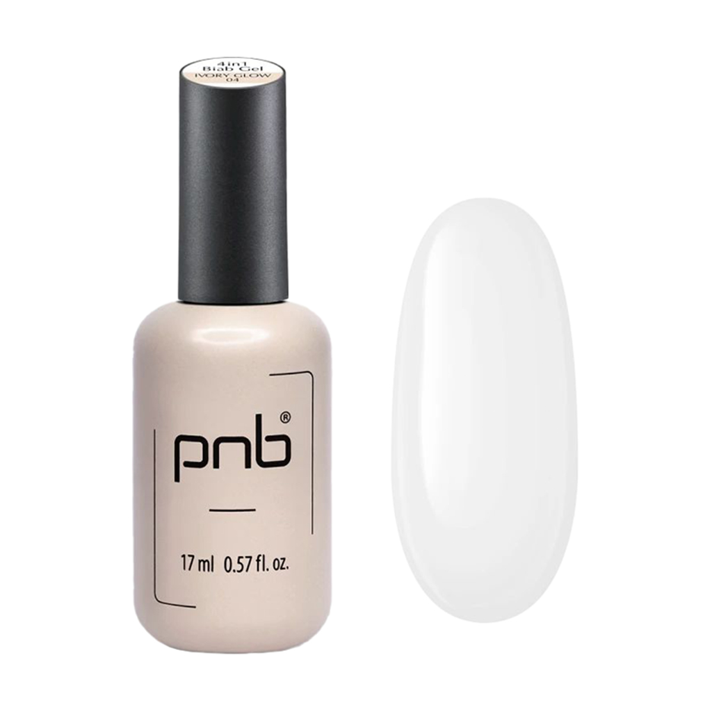 

Гелеве укріплення для нігтів PNB 4 in 1 Biab Gel 04 Ivory Glow, 17 мл