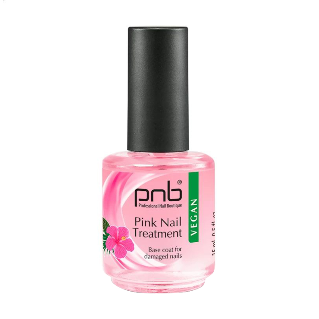 

Засіб для зміцнення нігтів PNB Pink Nail Treatment, 15 мл