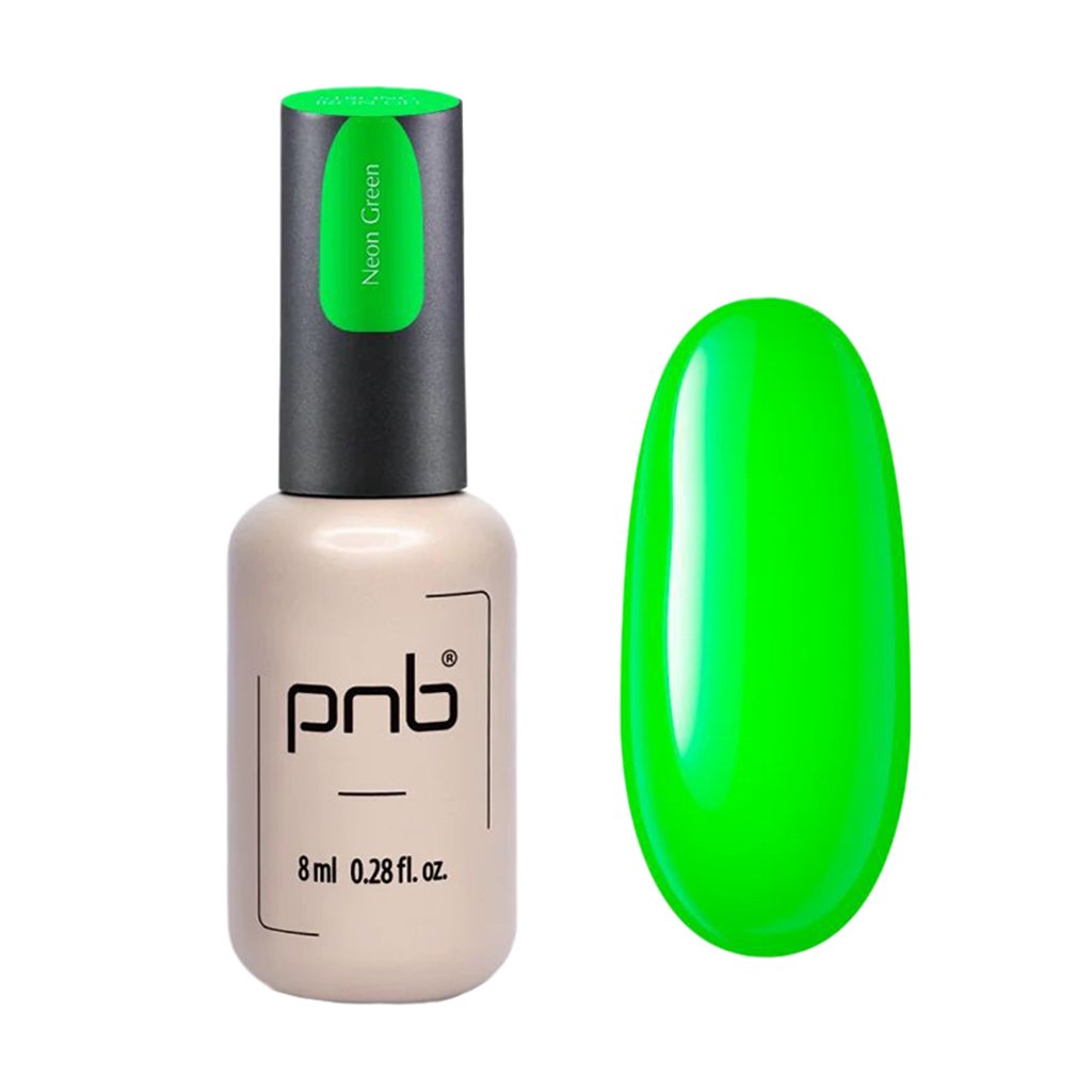 

Гель-архітектор для нігтів PNB UV/LED Strong Iron Gel, Neon Green, 8 мл