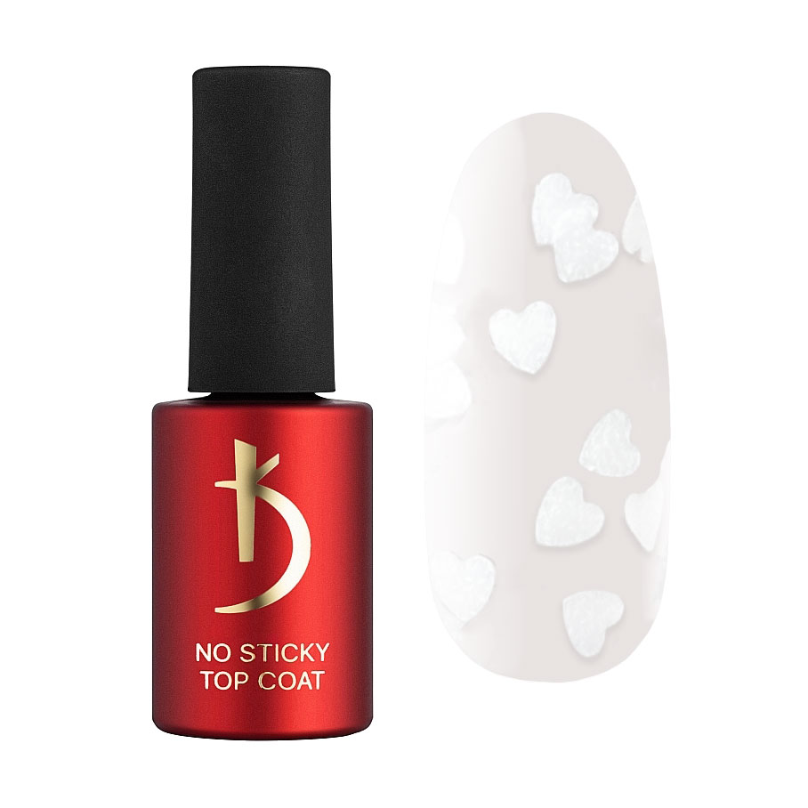 Верхнє покриття для гель-лаку Kodi Professional No Sticky Top Coat Art без липкого шару, 21, 7 мл