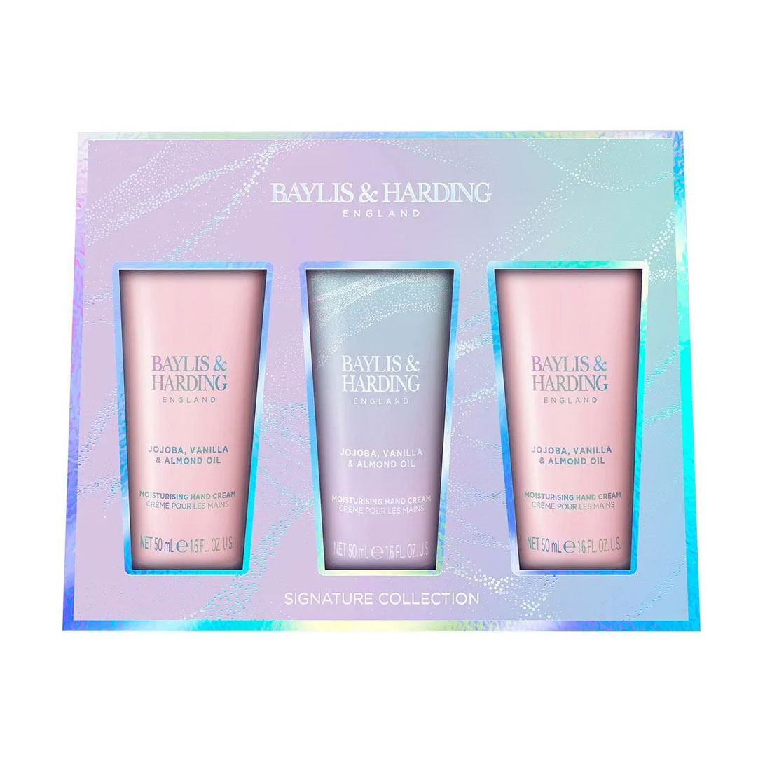 

Набір кремів для рук Baylis & Harding Jojoba, Vanilla & Almond Oil Luxury Hand Treats Gift Set, 150 мл