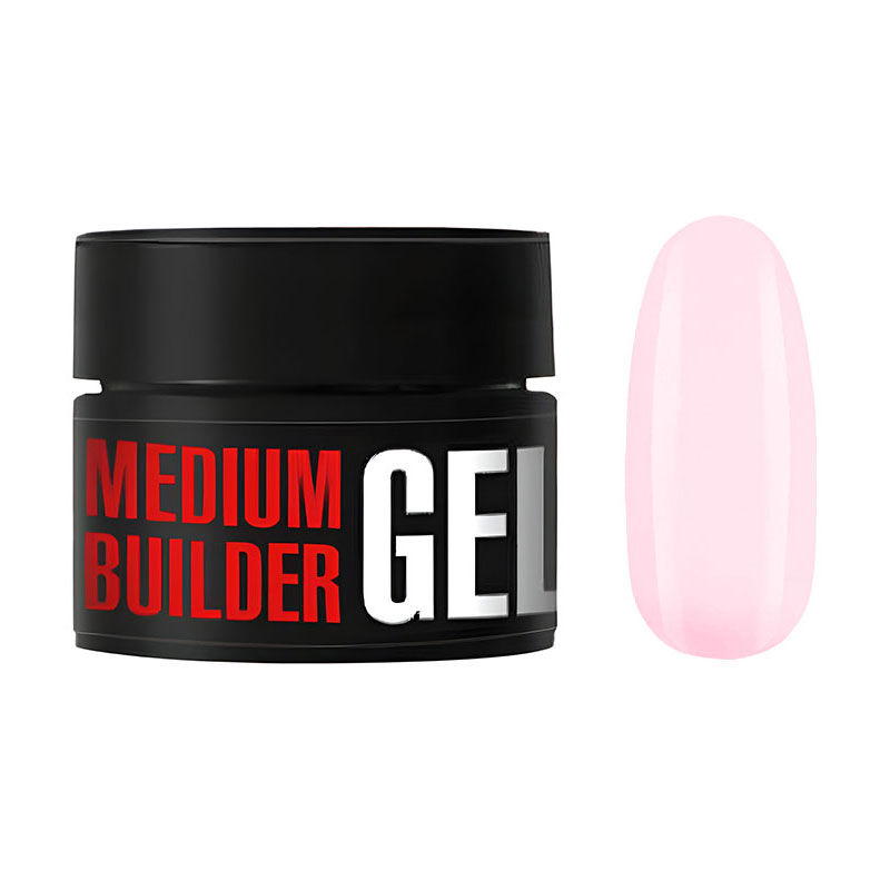 

Моделювальний гель для нігтів Kodi Professional Medium Builder Gel 04 Cold Pink, 30 г