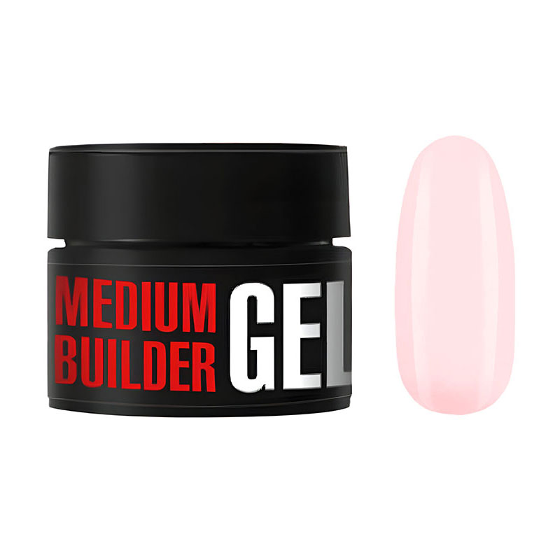 

Моделювальний гель для нігтів Kodi Professional Medium Builder Gel 11 Beige-Pink, 13 г