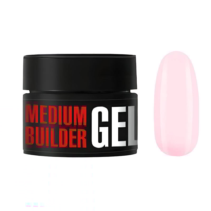 

Моделювальний гель для нігтів Kodi Professional Medium Builder Gel 12 Light Lilac, 30 г