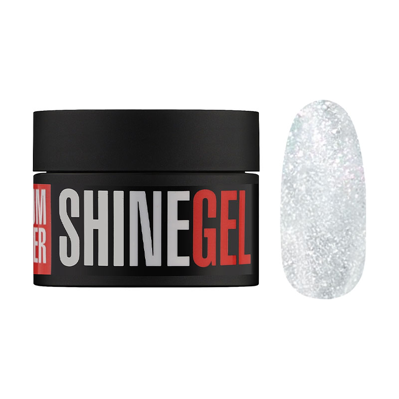 

Моделювальний гель для нігтів Kodi Professional Medium Builder Shine Gel 01, 30 г