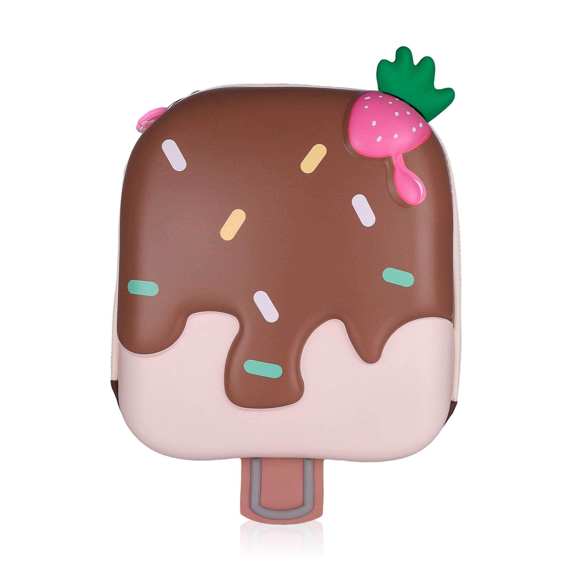 

Дитячий каркасний рюкзак Little Cow Солодкий коричневий пломбірчик, 24*28*10 см (25IMS002BRN)