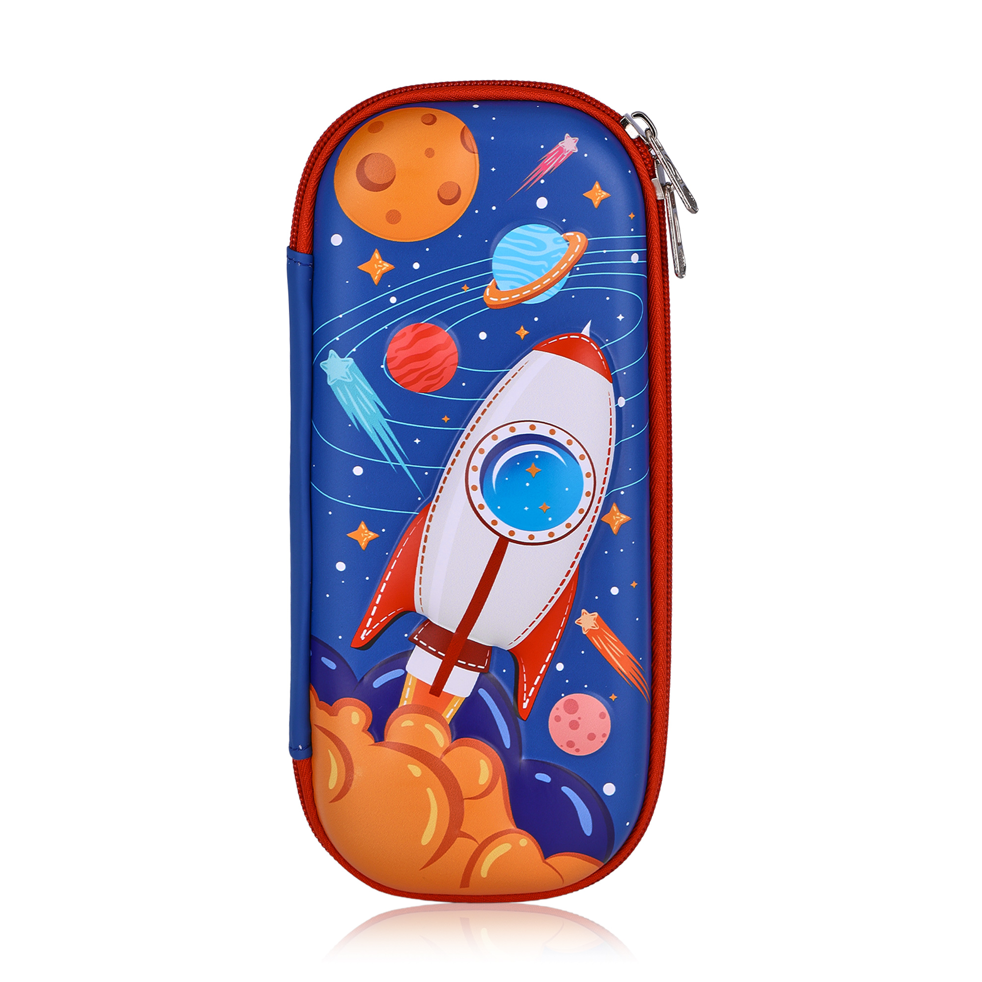 

Дитячий шкільний пенал ZippyWay Космічні історії, на блискавці, 22*10*4.5 см (25IMS008-3)