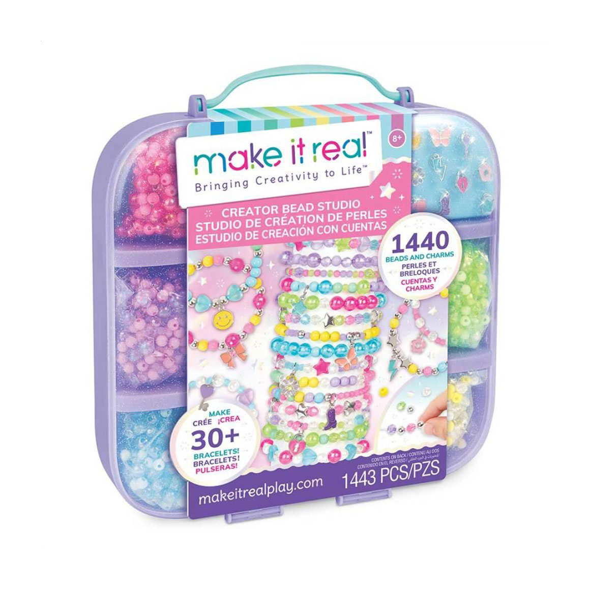 

Набір для створення шарм-браслетів Make it Real Творча студія, від 8 років (MR1714)