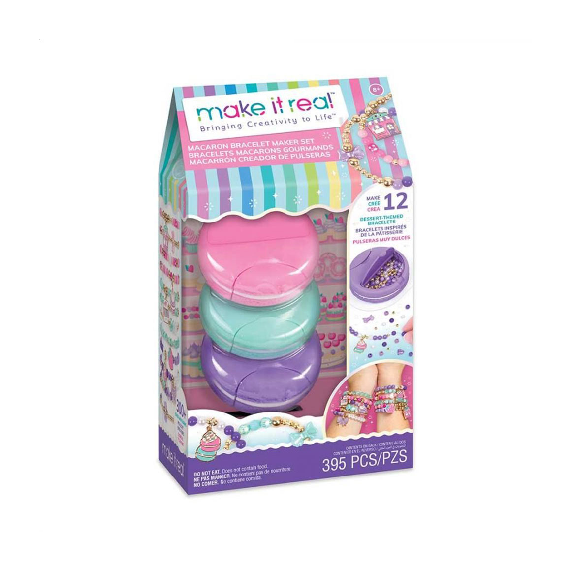 

Набір для створення шарм-браслетів Make it Real Макаронс, від 8 років (MR1718)